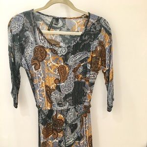 Mango dress with belt